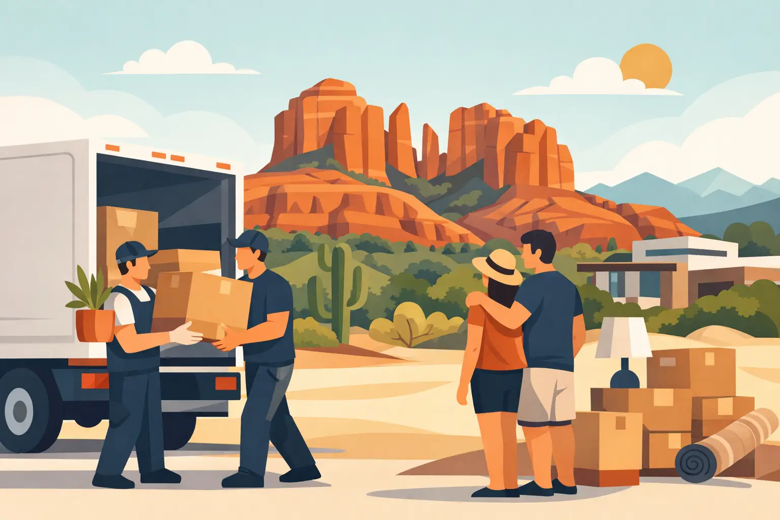 How Sedona Movers Make Moving Day Easier