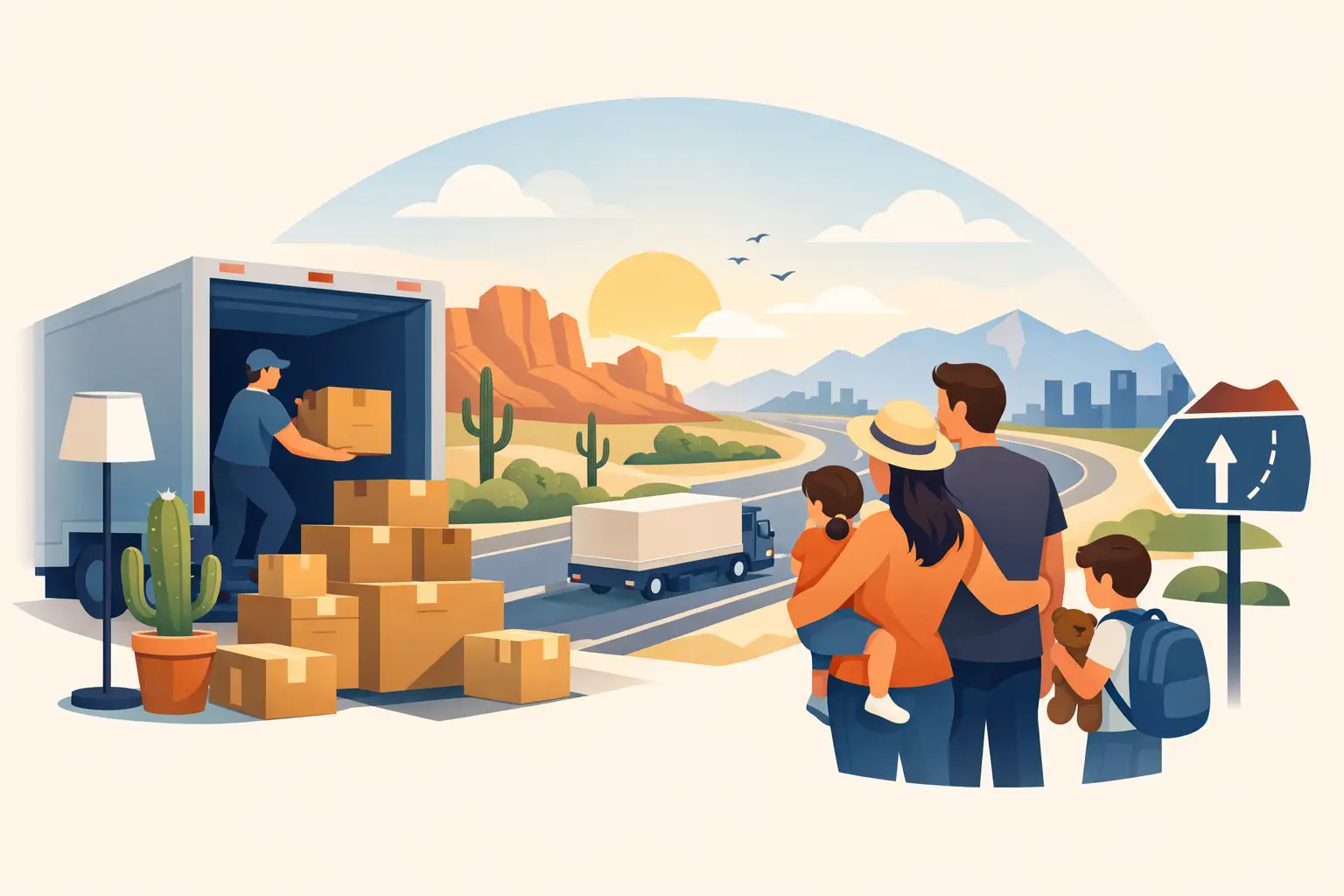 Interstate Movers Arizona Families Can Trust