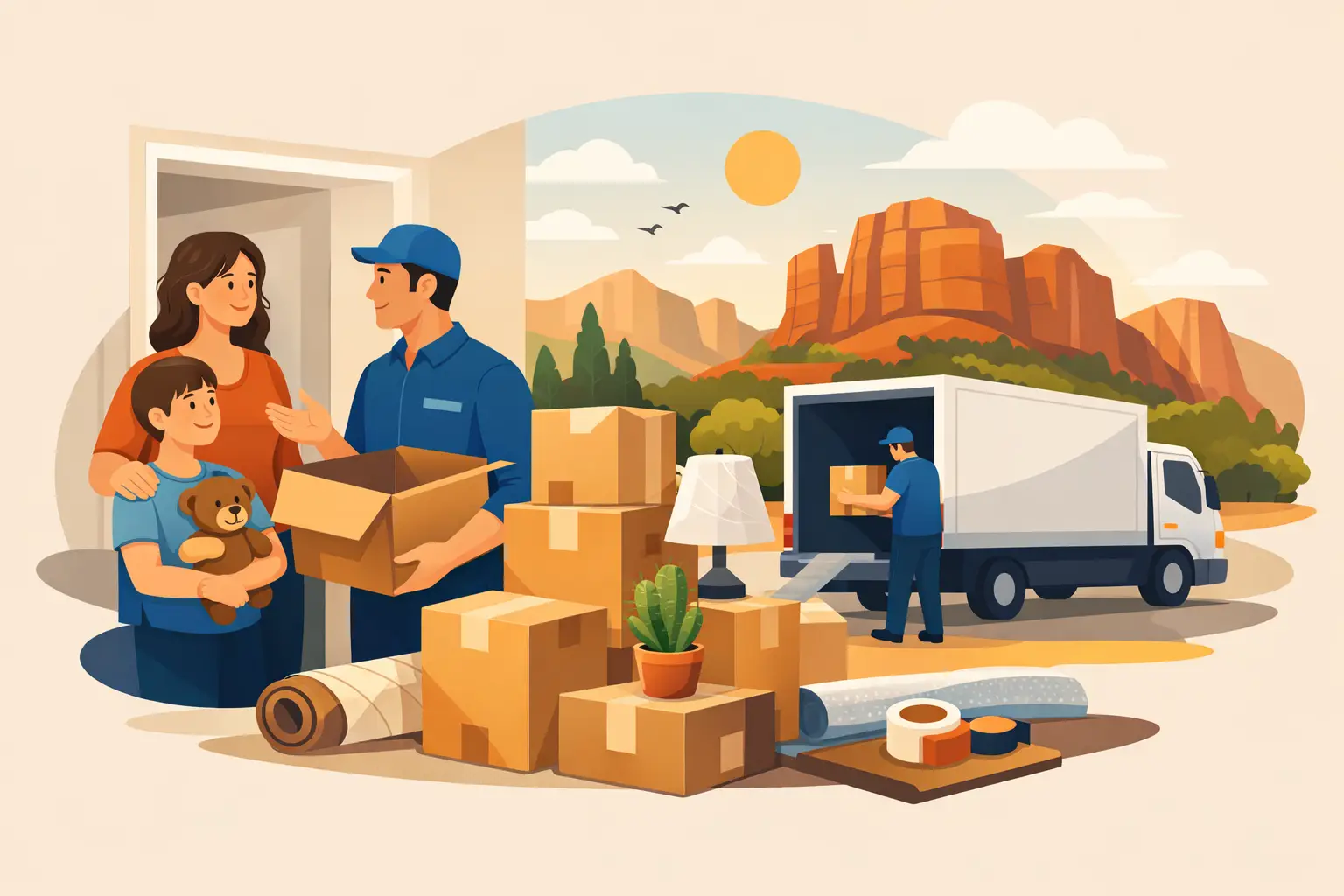 Packing Services Sedona Families Can Trust