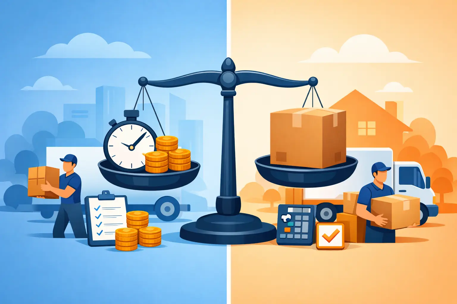 Hourly Versus Flat Rate Movers: Which Fits?